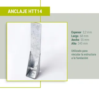 ANCLAJE 3,2 mm 60-70-345 mm