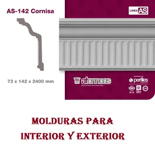 MOLDURA AS-142 X 2.40 ML (73*140)