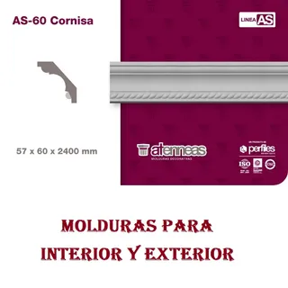 MOLDURA AS-60 X 2.40 ML (57*60)