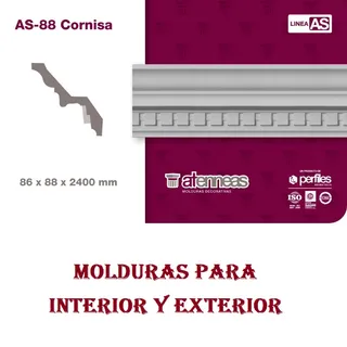 MOLDURA AS-88 X 2.40 ML (86*88)