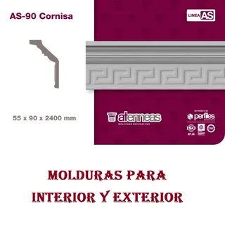 MOLDURA AS-90 X 2.40 ML (55*90)