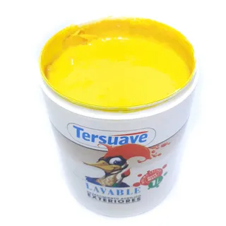 LATEX LAVABLE AMARILLO 1 LTS