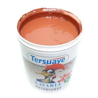 LATEX LAVABLE ROJO TEJA 1 LTS