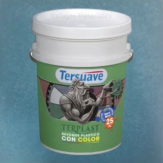 REVOQUE PLASTICO X 25 KG AZUL ANCESTRAL