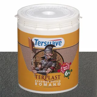 REVOQUE PLASTICO GRIS ROCA 6 KG