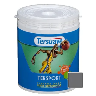 PINTURA P/PISO DEPORTIVO GRIS 1 LTS*