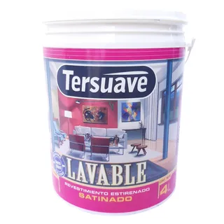 LATEX LAVABLE BLANCO 4 LTS satinado