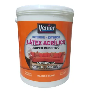 LATEX ACRILICO SUPER LAVABLE 5 KG