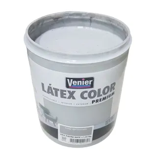 LATEX COLOR GRIS PIEDRA 1 LT MATE