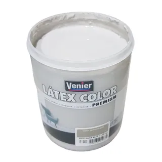 LATEX COLOR GRIS LIQUEN 1 LT MATE