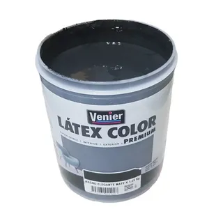 LATEX COLOR NEGRO ELEGANTE 1 LT MATE