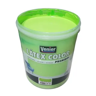 LATEX COLOR VERDE INTENSO 4 LT MATE