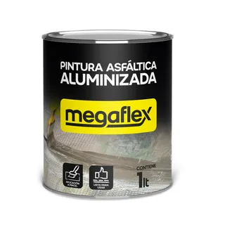 PINTURA ASFALTICA ALUMINIZADA x 1 Lts