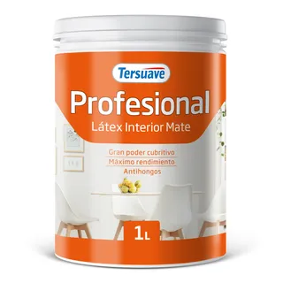 LATEX ACRIL. PROFESIONAL BLANCO 1 LTS