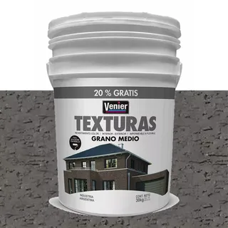 REVOQUE TEXTURADO M GRIS INTENSO 30 Kg