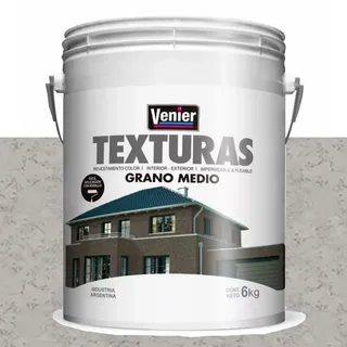 REVOQUE TEXTURADO M GRIS CLARO 6 Kg