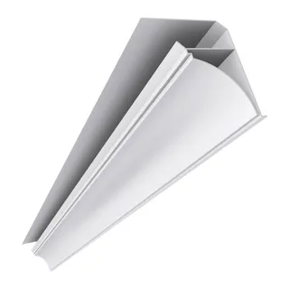 PERIMETRAL MOLDURA PVC CARMIN x 3 Mts