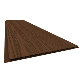 TABLA PVC CAOBA 20 CM x 6.00 Mts x 7 mm