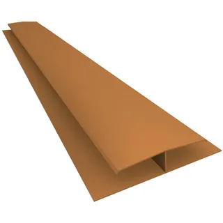 PERFIL H UNION PVC CEREJEIRA x 3 Mts