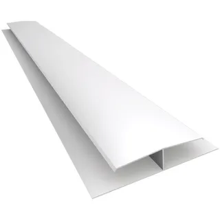PERFIL H UNION PVC BLANCO x 3 Mts