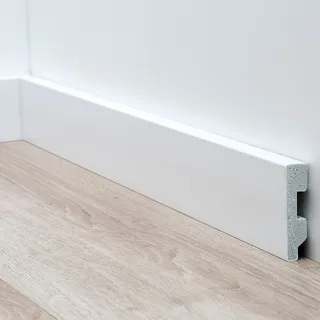 ZOCALO DE XPS 6 cm x 2 Mts BLANCO