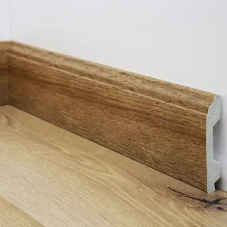 ZOCALO DE EPS 8.2 cm x 2 MTS MADERA