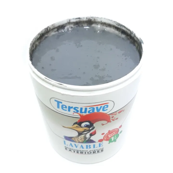 LATEX LAVABLE GRIS ACERO 1 LTS