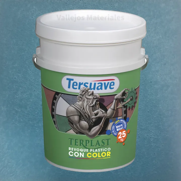 REVOQUE PLASTICO X 25 KG AZUL ANCESTRAL