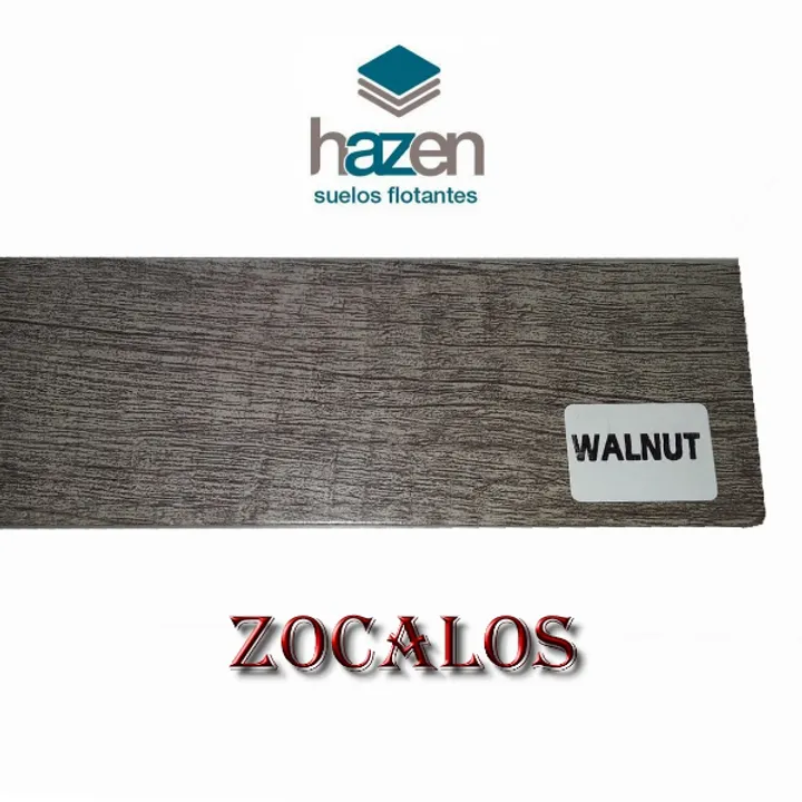 ZOCALO DE PISO WALNUT 6 x 2.75 MT