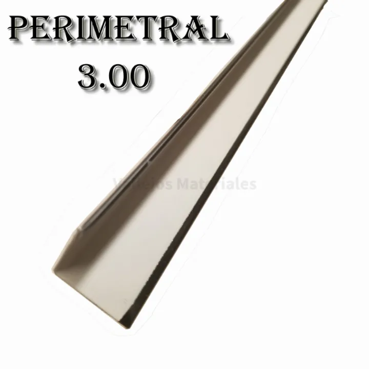 PERIMETRAL NEGRO 18x18 MM X 3,00 MTS