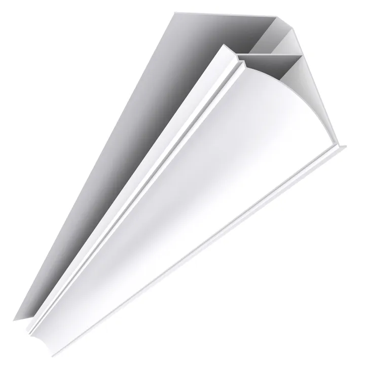 PERIMETRAL PVC MOLDURA BLANCO tira 3 MTS