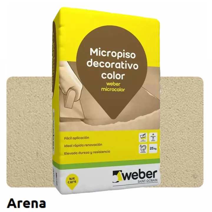 MICROPISO COLOR ARENA x 25 Kg