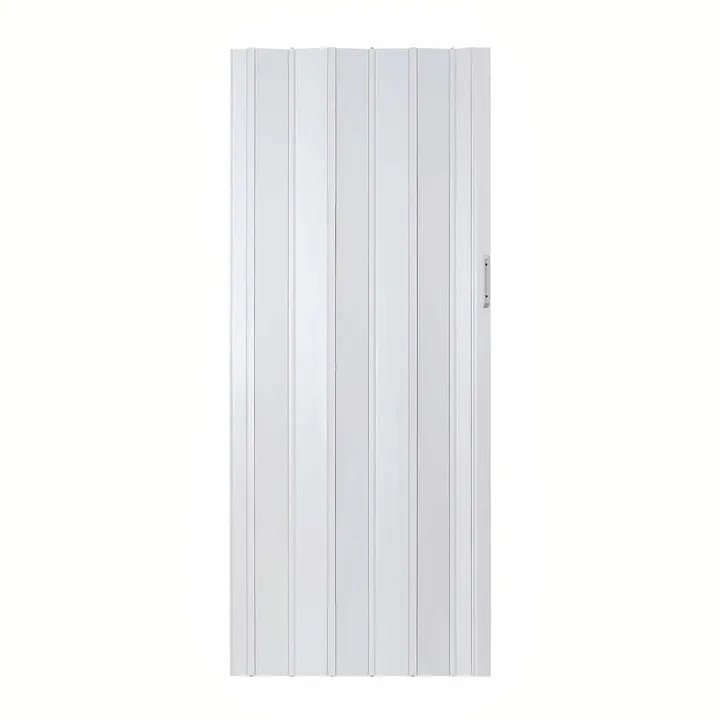 PUERTA PVC 82 x 2.10 BLANCA PLEGABLE