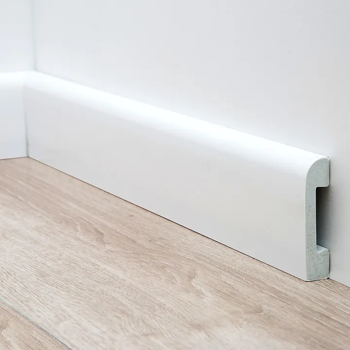 ZOCALO DE XPS 7 cm x 2 MTS BLANCO