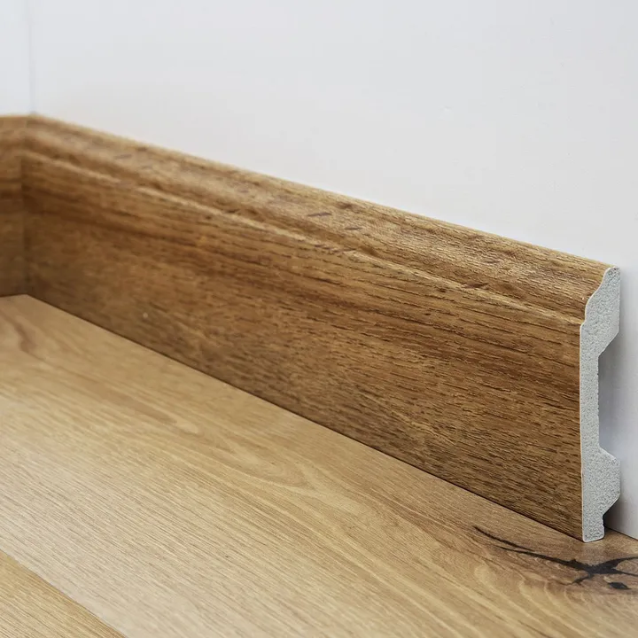 ZOCALO DE EPS 8.2 cm x 2 MTS MADERA