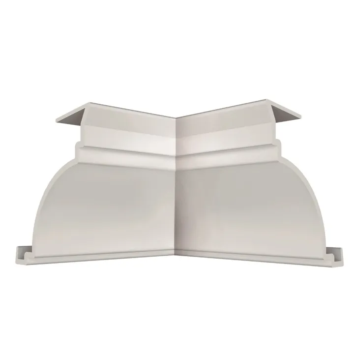 ESQUINERO INTERNO MOLDURA PVC BLANCO - Imagen 1